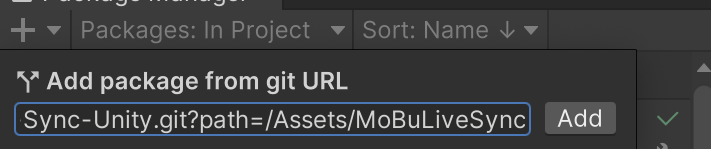 Unity Package Manager